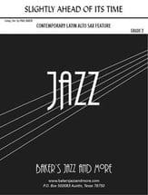 Slightly Ahead of Its Time Jazz Ensemble sheet music cover